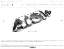 Tablet Screenshot of aisimas.com